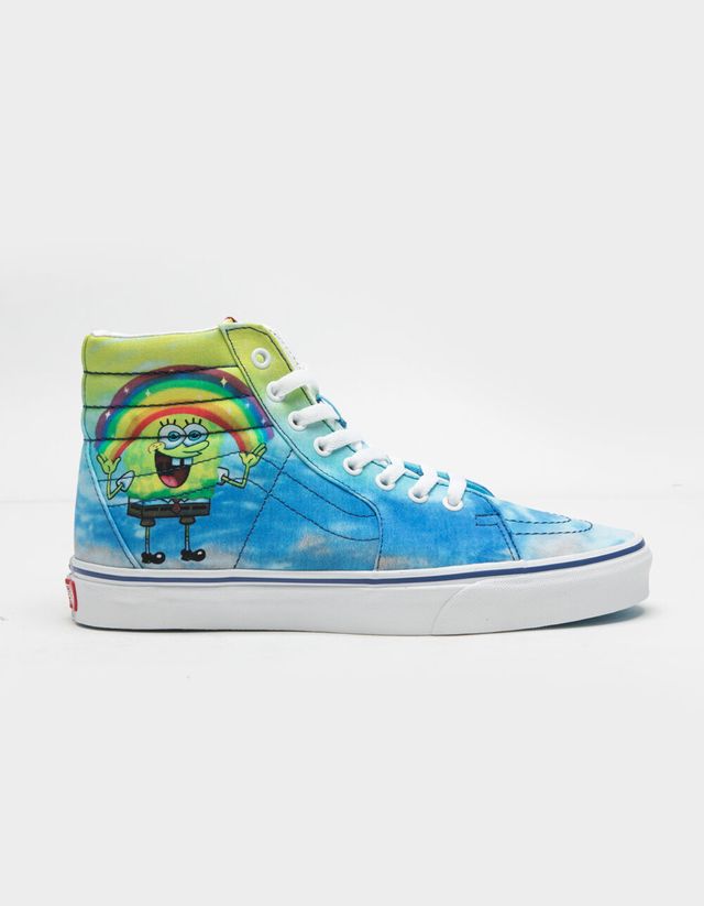 Vans sk8 hi spongebob hot sale