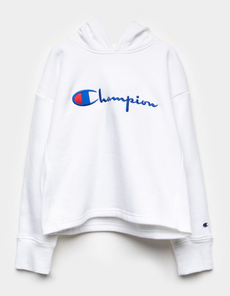 White champion hoodie girls on sale