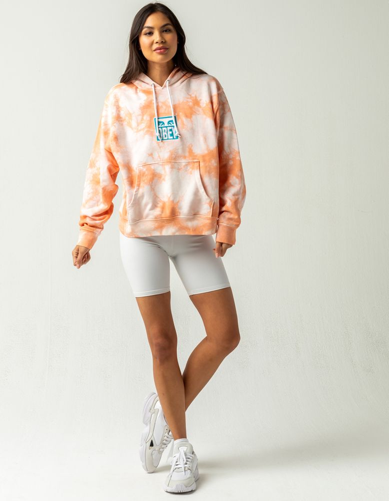 Obey tie dye hoodie sale