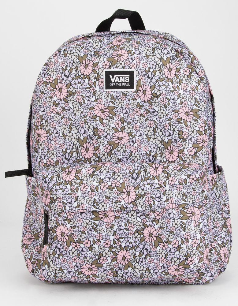 Vans flowers backpack store