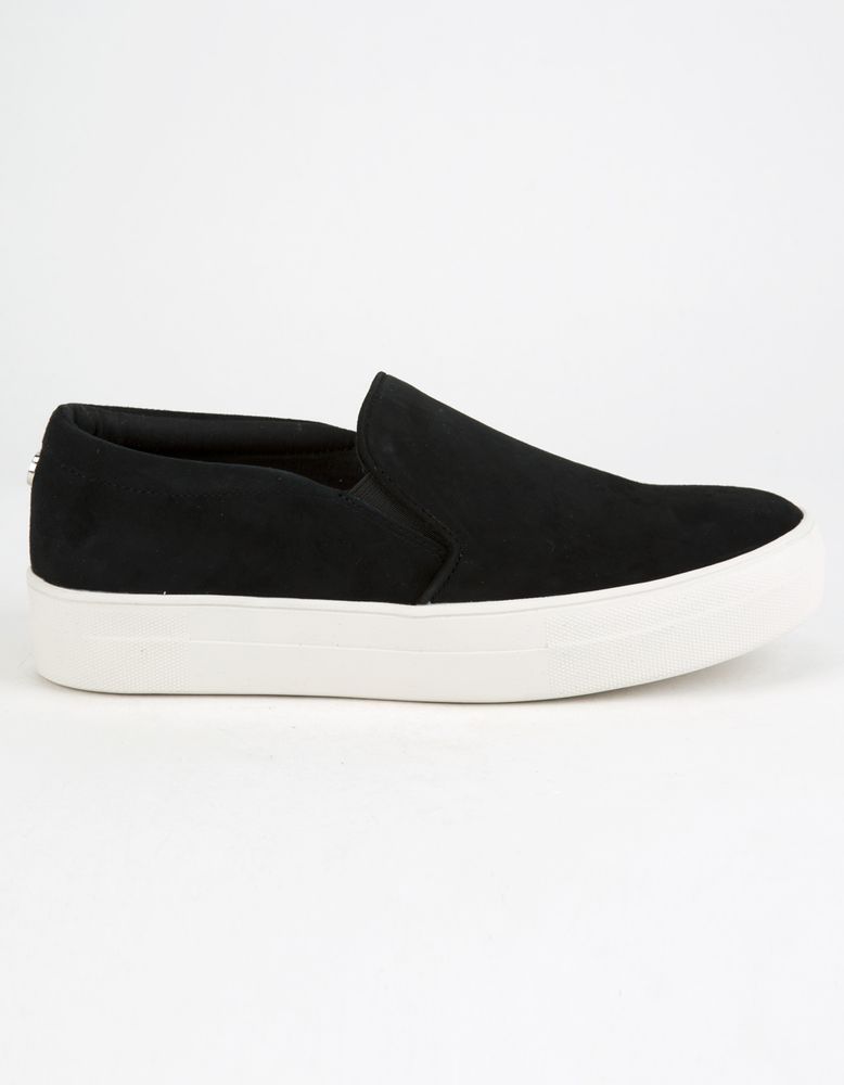 Steve madden gills black leather discount