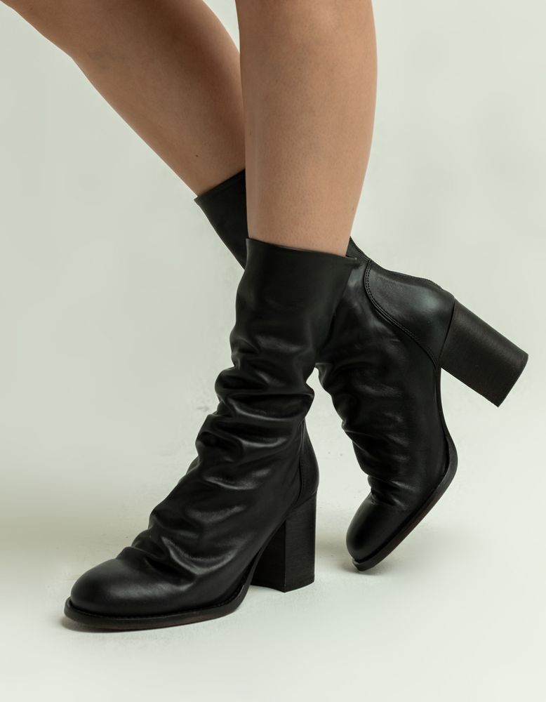 FREE PEOPLE Elle Block Heel Boots CoolSprings Galleria