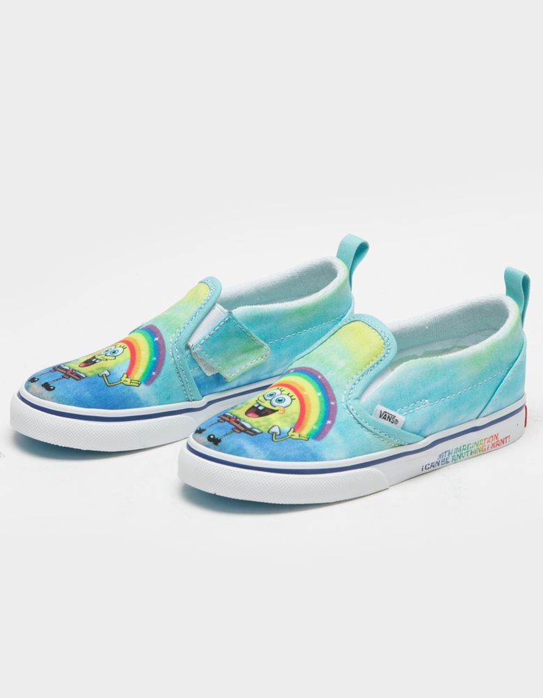 Vans x spongebob slip on 2025