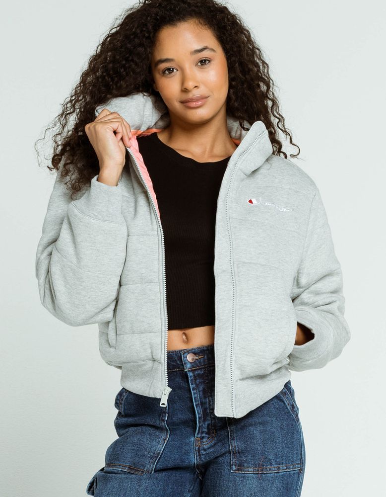 Champion reverse weave puffer jacket new arrivals