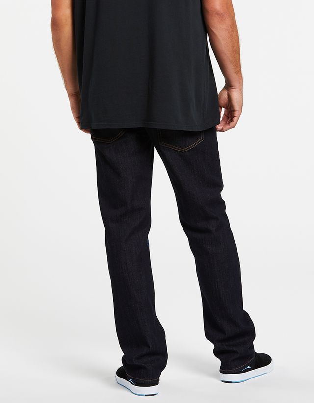 VOLCOM Solver Regular Rinse Modern Straight Jeans CoolSprings