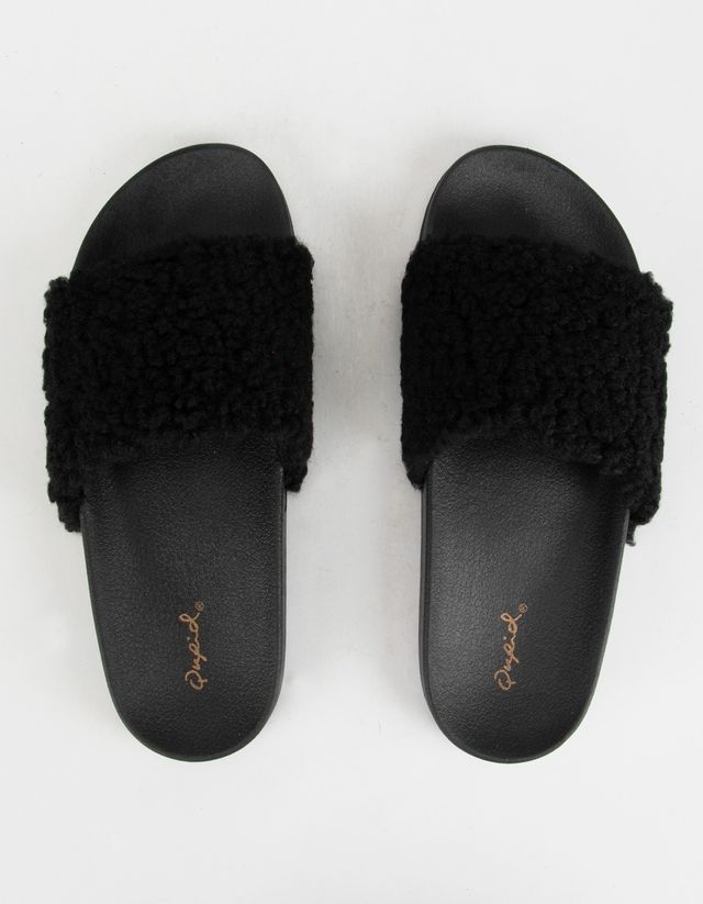 Qupid fur slides on sale