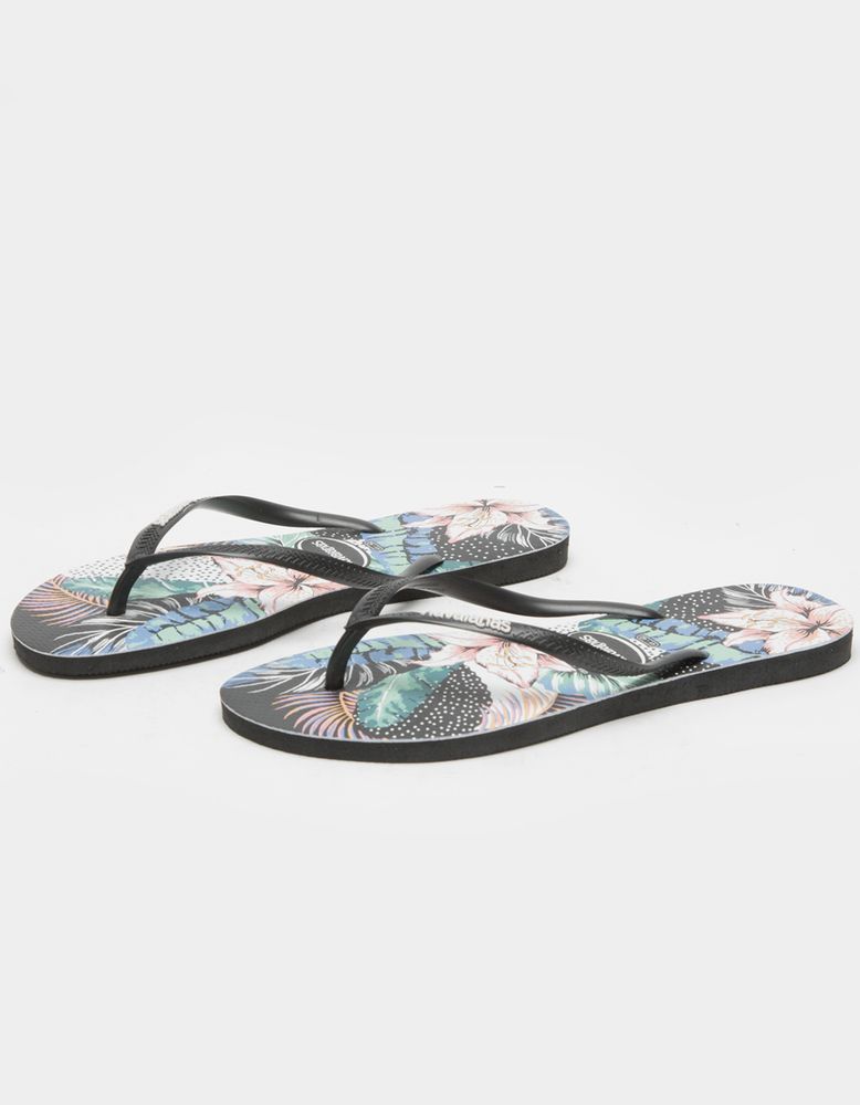 Havaianas slim sales animal floral