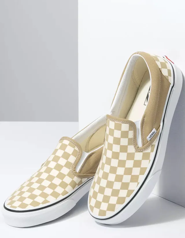 Grey dawn true white checkerboard vans cheap