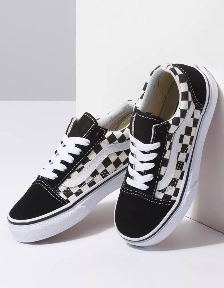 Red checkered vans tillys clearance