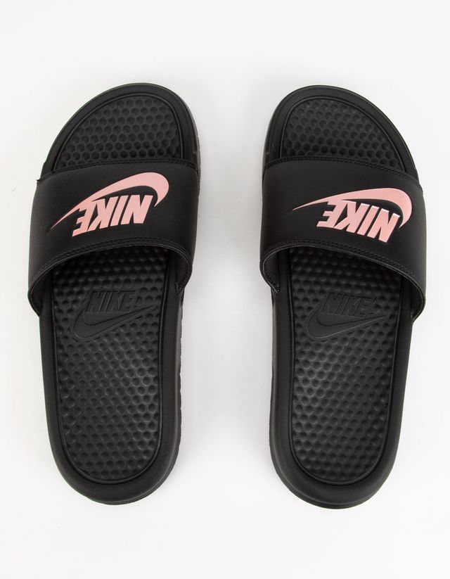 Rose gold sale slides nike