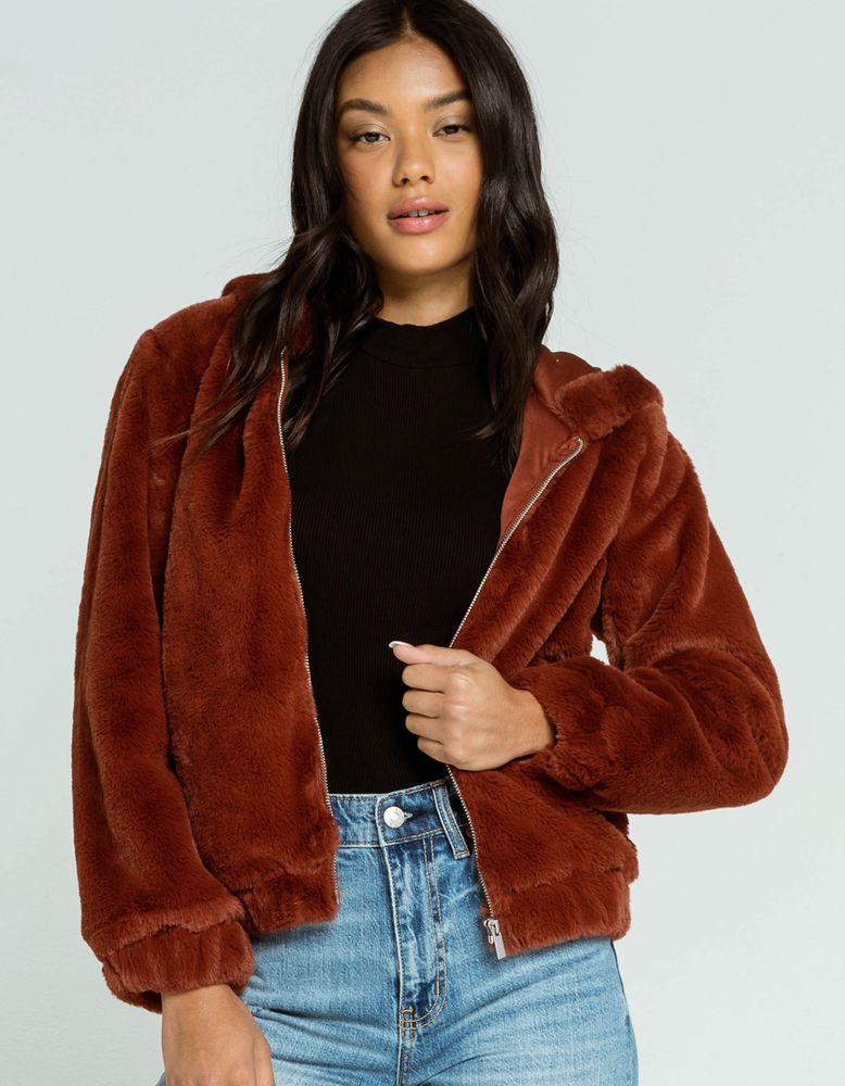 Full tilt leather online jacket