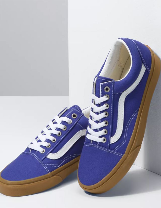 Vans old online skool blue gum