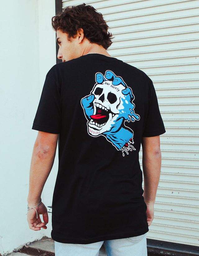 Riot society santa cruz hoodie top