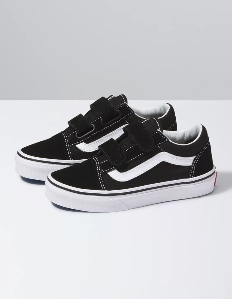 Vans old skool discount velcro true white