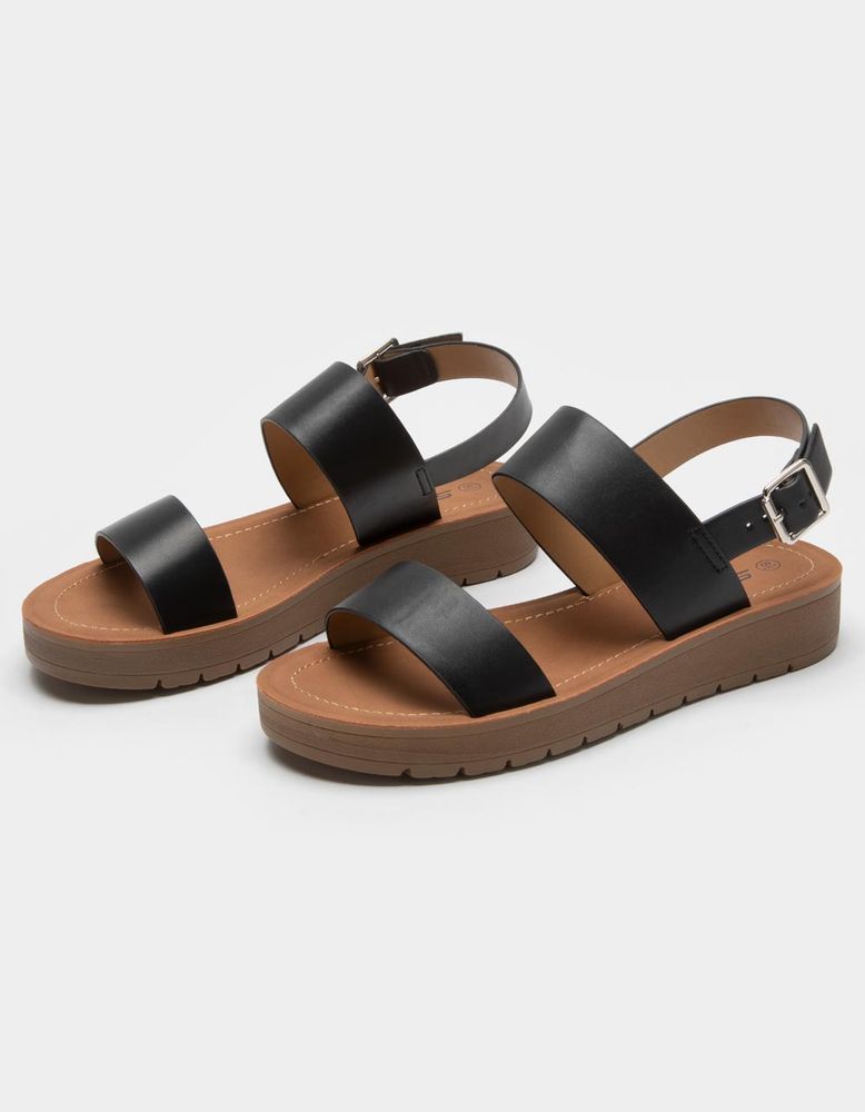 Soda double sale strap sandals