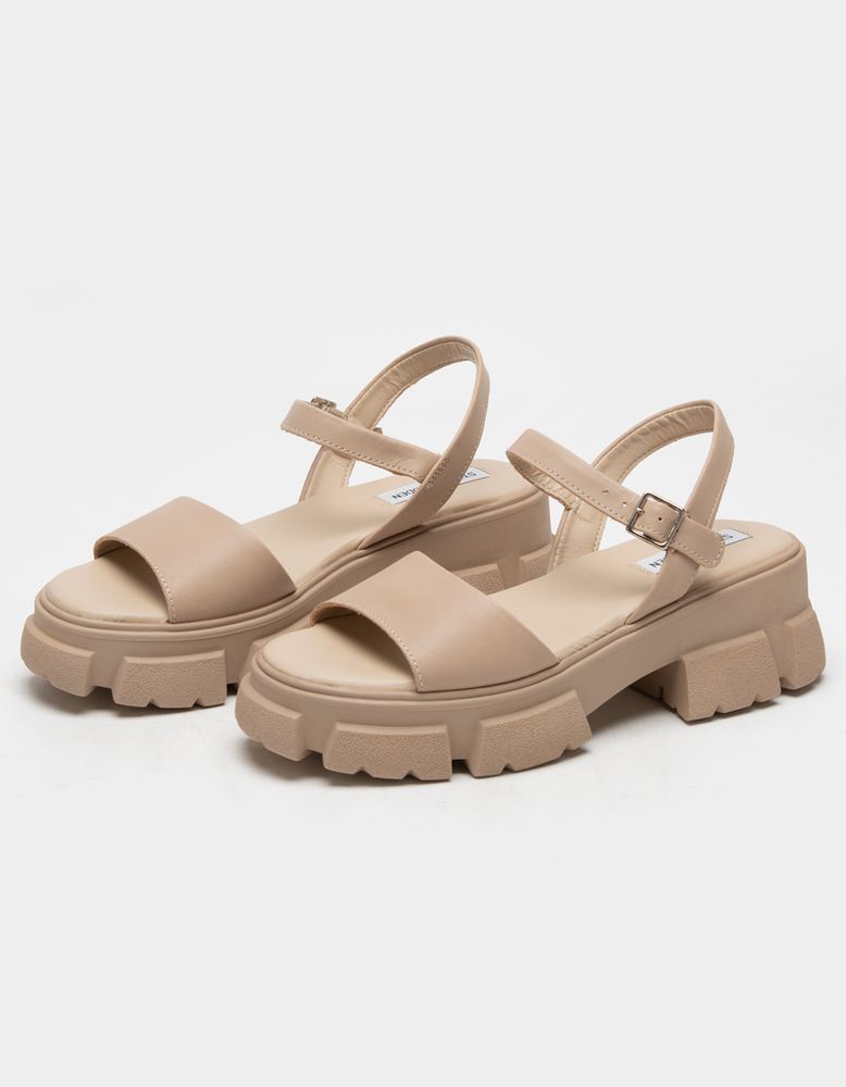 Steve madden discount tan leather sandals