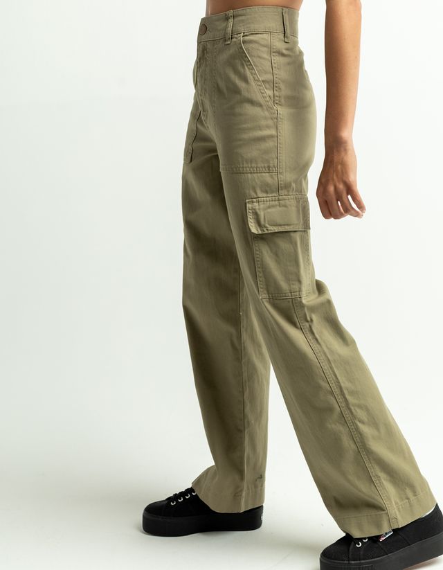 Satin belted cargo pants – 08sircus