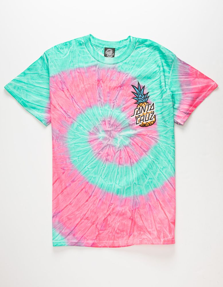 Pineapple tie dye shirt hot sale