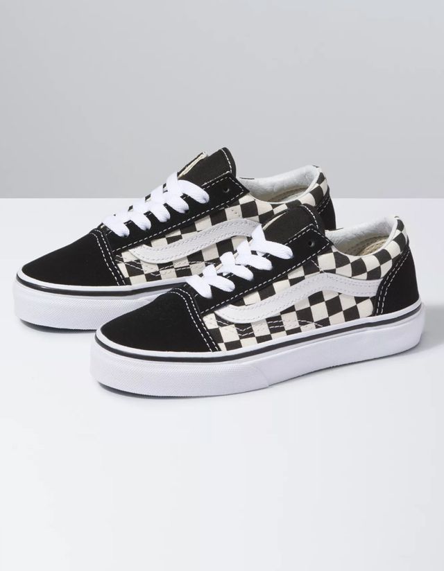 Checkered vans footlocker clearance