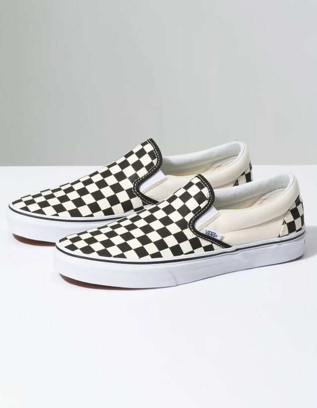 Vans Slip On Checkerboard Grey Dawn White Shoes CoolSprings