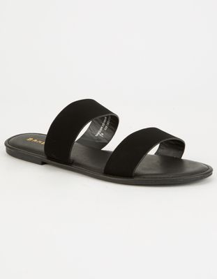 Bamboo double strap sandals new arrivals