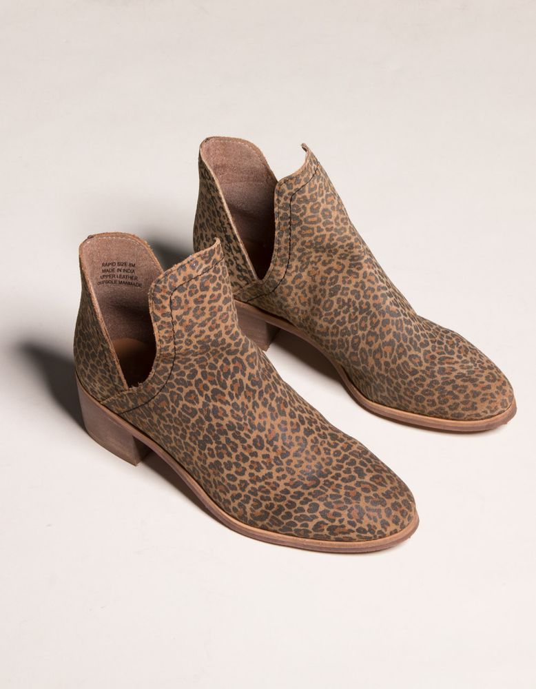 Coconuts leopard booties deals