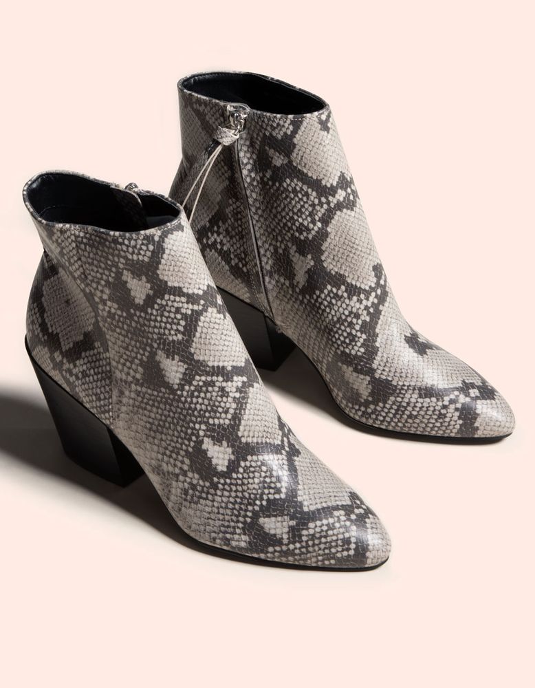 Dolce vita snake print booties sales