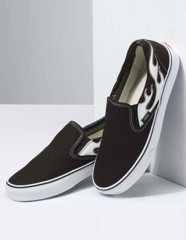VANS Classic Slip On Black Shoes Vancouver Mall