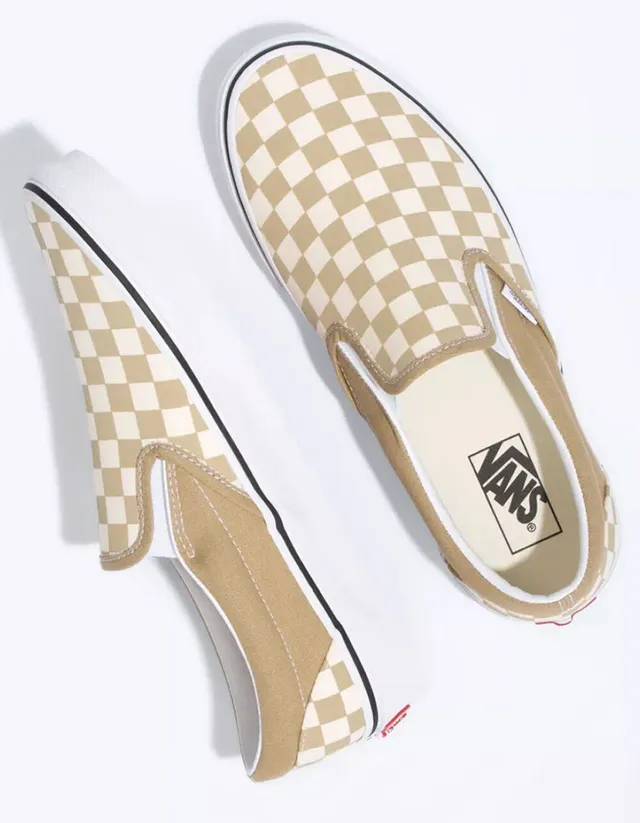 Checkerboard vans tillys top