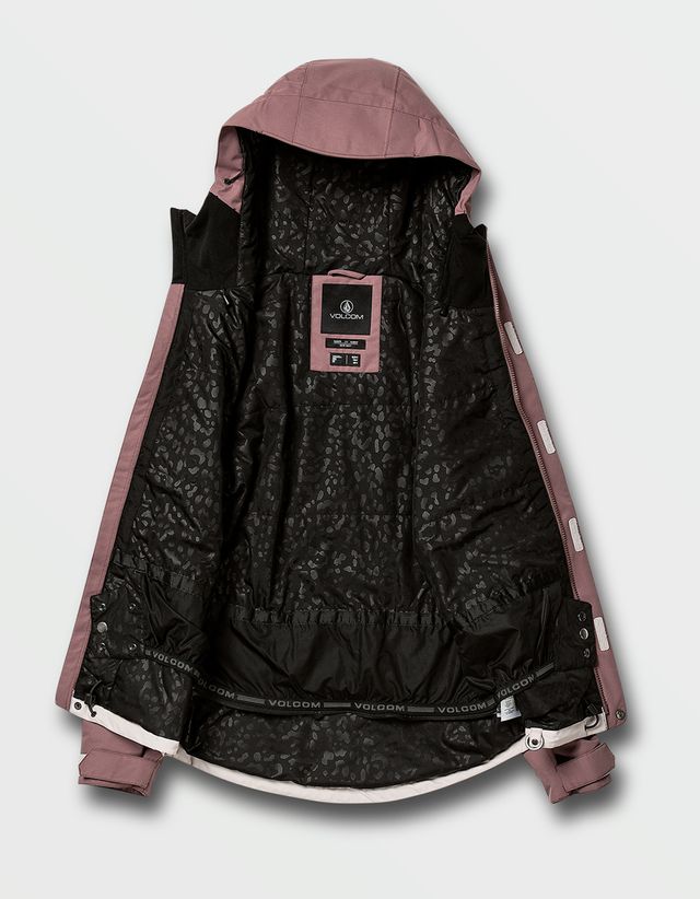Volcom winrose fleece hotsell jacket