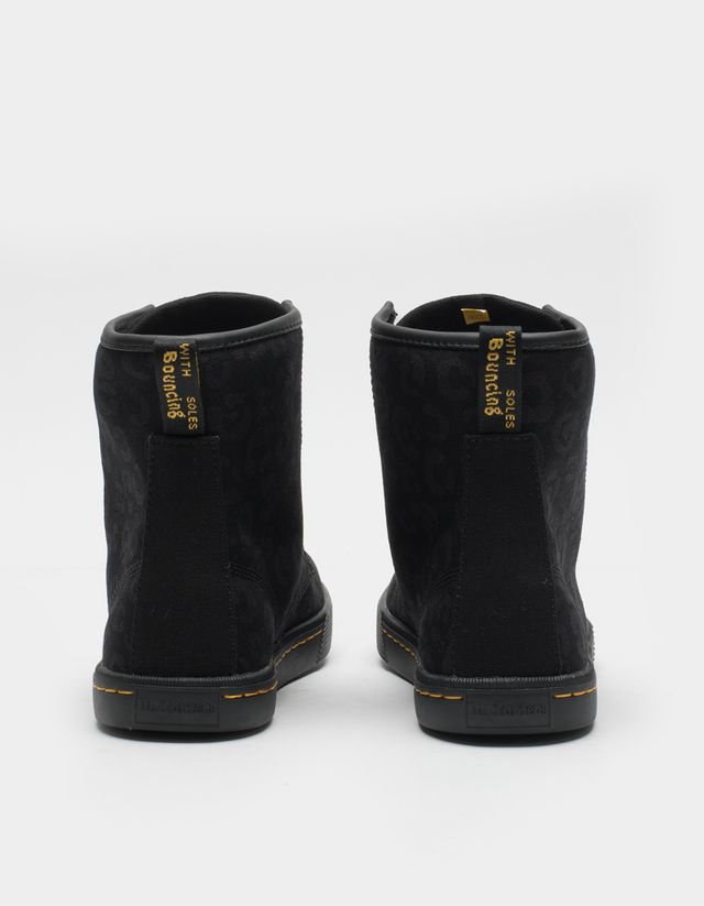 DR. MARTENS Sheridan Leopard Canvas Boots Vancouver Mall