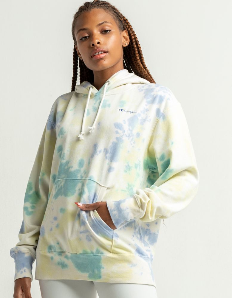 Yellow champion hoodie tillys shop