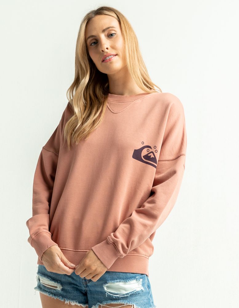 QUIKSILVER Oversized Crew Sweatshirt CoolSprings Galleria
