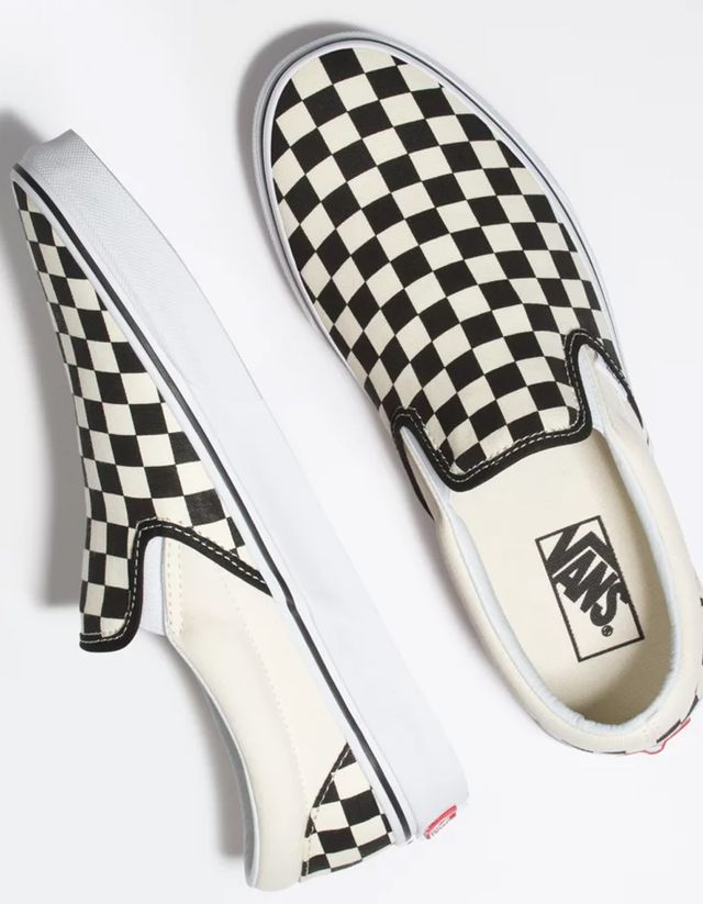 Vans Slip On Checkerboard Grey Dawn White Shoes CoolSprings
