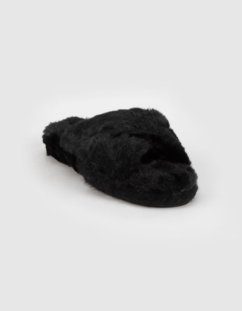 Qupid best sale fur slides