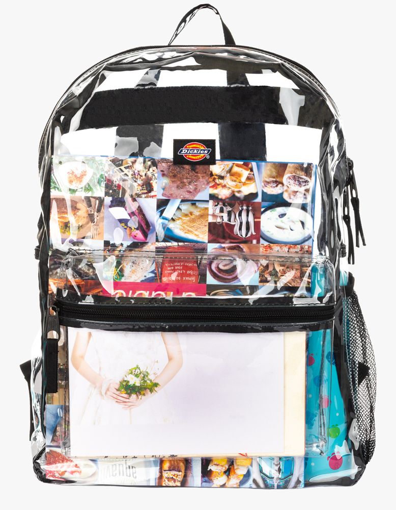 Dickies clear 2024 backpack