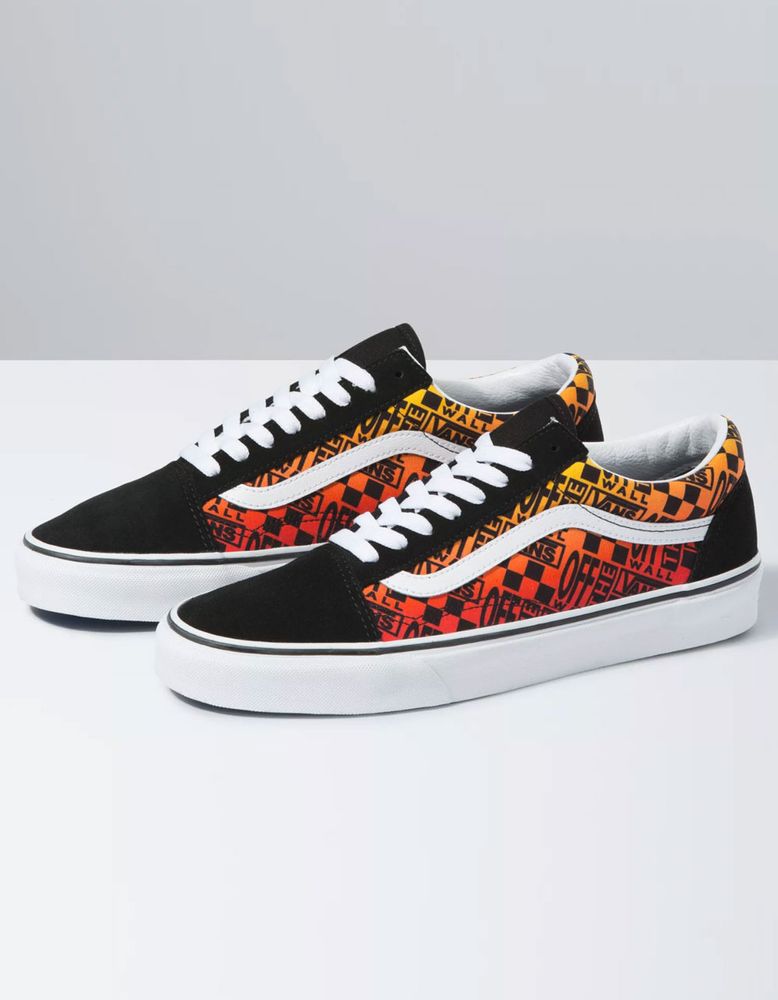 VANS Logo Flame Old Skool Shoes CoolSprings Galleria