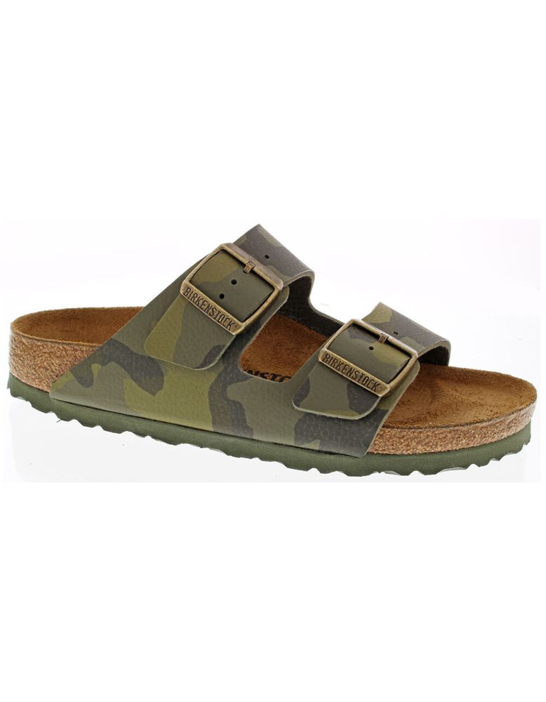 Green camo birkenstocks cheap