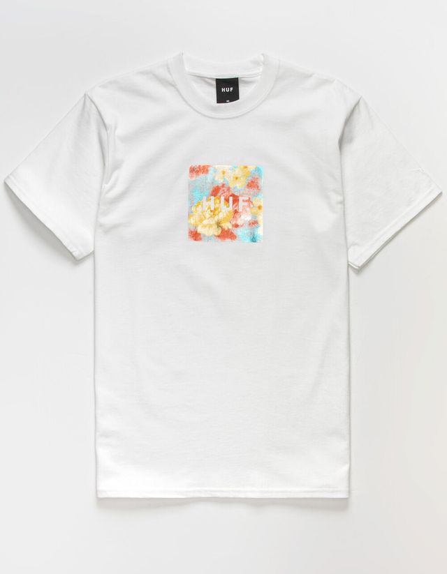 Huf t shirt floral hot sale