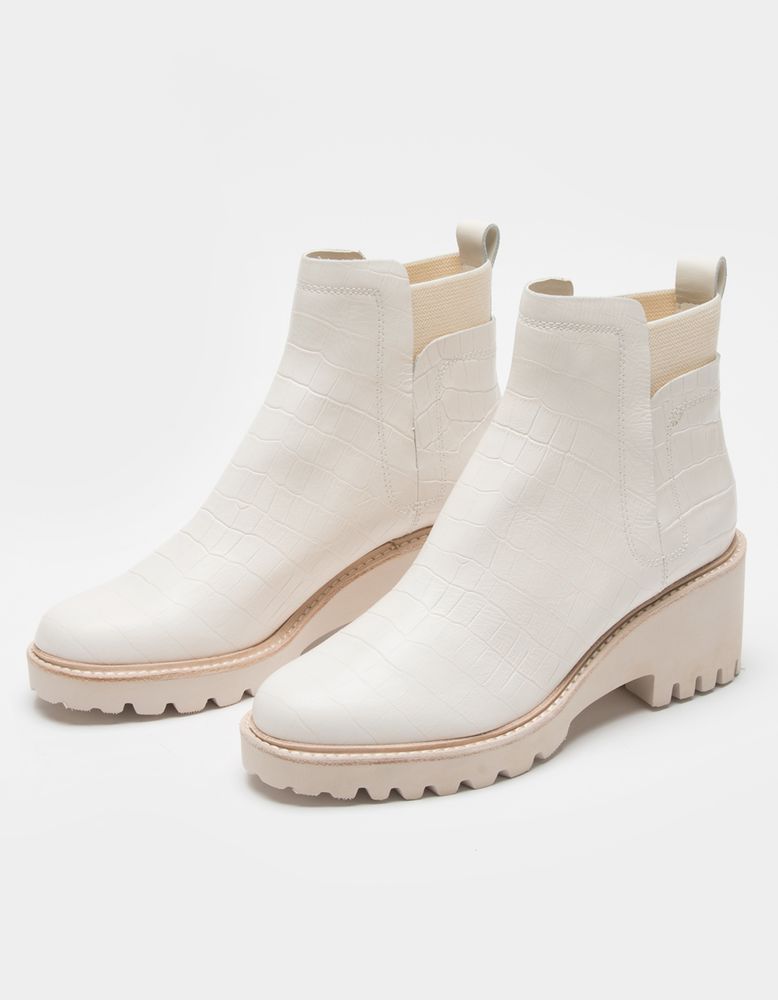 Dolce vita white bootie sales
