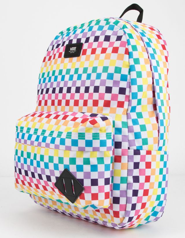 VANS Old Skool III Rainbow Checkerboard Backpack Vancouver Mall