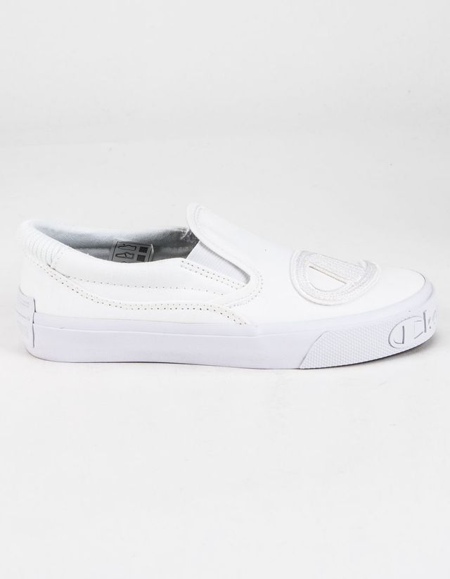CHAMPION Metro Boys White Slip On Shoes CoolSprings Galleria