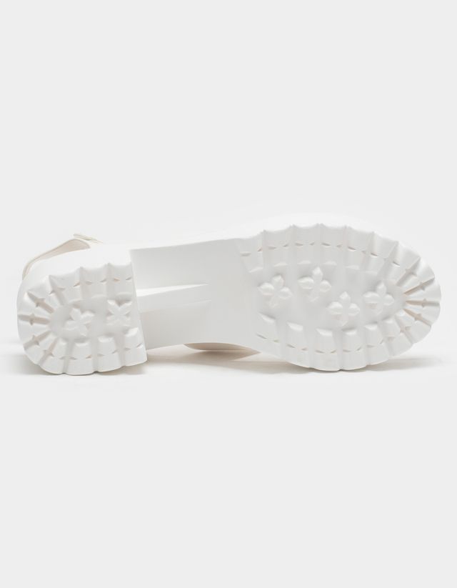 Soda lug sole ankle strap womens platform sandals cheap