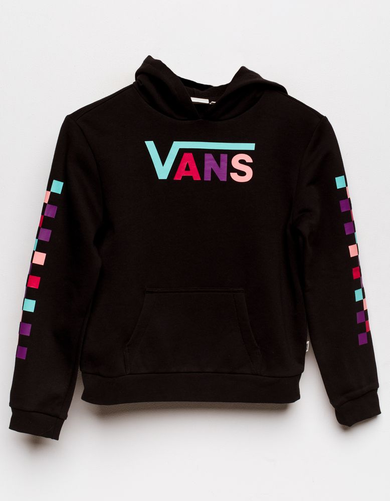 Vans word check hoodie hot sale