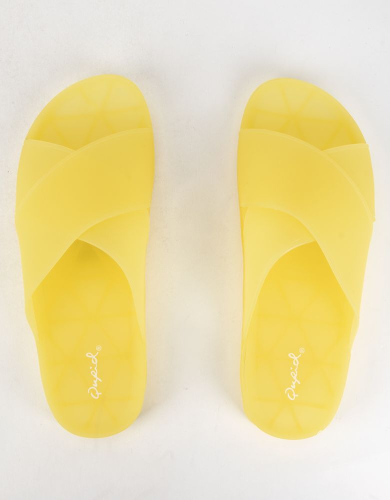 Qupid jelly sandals cheap
