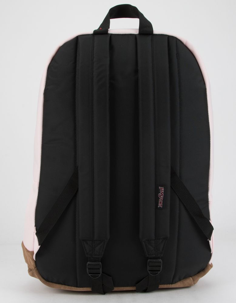Pink blush jansport backpack online