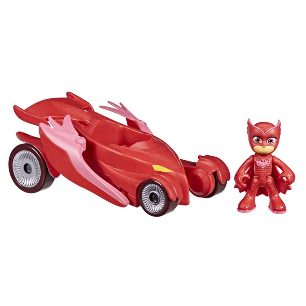Hasbro PJ Masks Owlette Deluxe Vehicle Preschool Toy, Owl Glider Car with Flapping Wings and