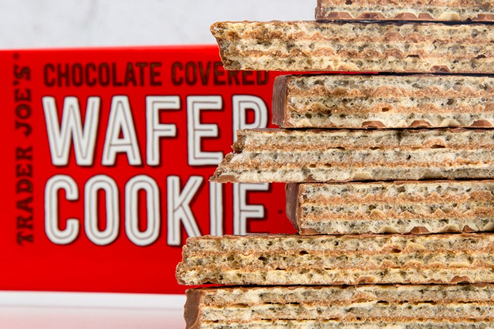 Trader Joes Chocolate Covered Wafer Cookie The Summit