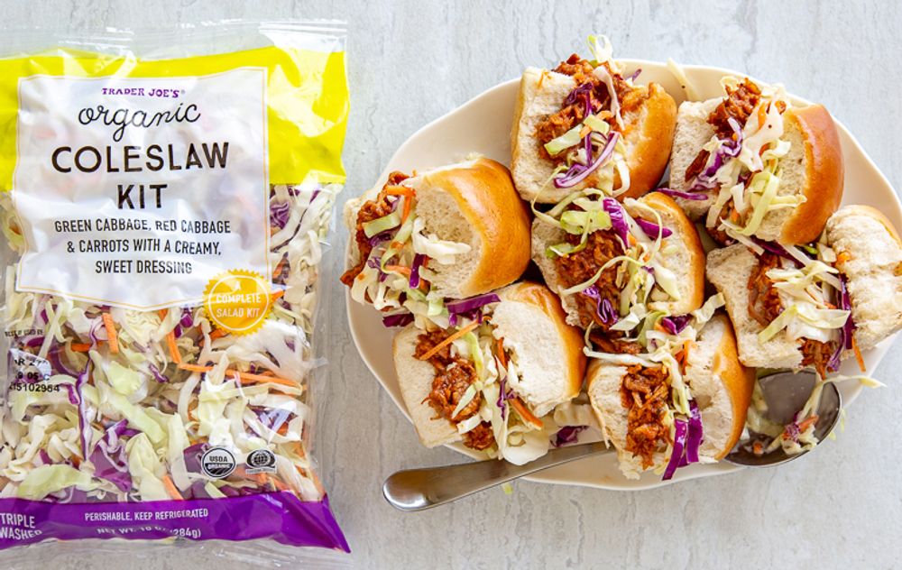 Trader Joes Organic Coleslaw Kit The Summit