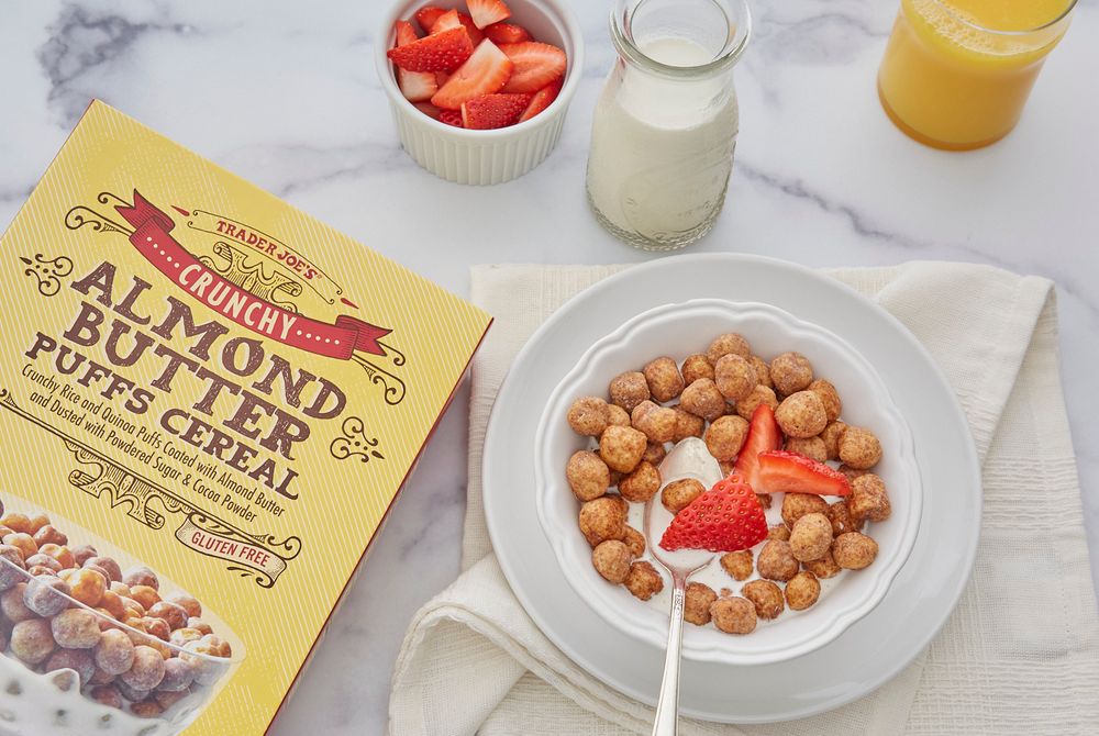 Trader Joes Almond Butter Puffs Cereal The Summit